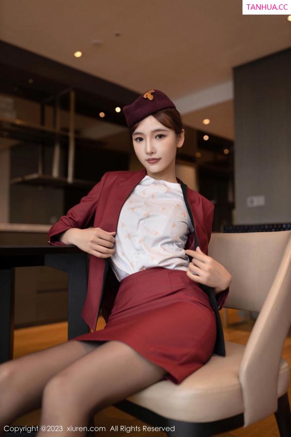陆萱萱  [XiuRen]高清写真图 2023.10.26 No.7569 陆萱萱 黑丝美腿第11张图片